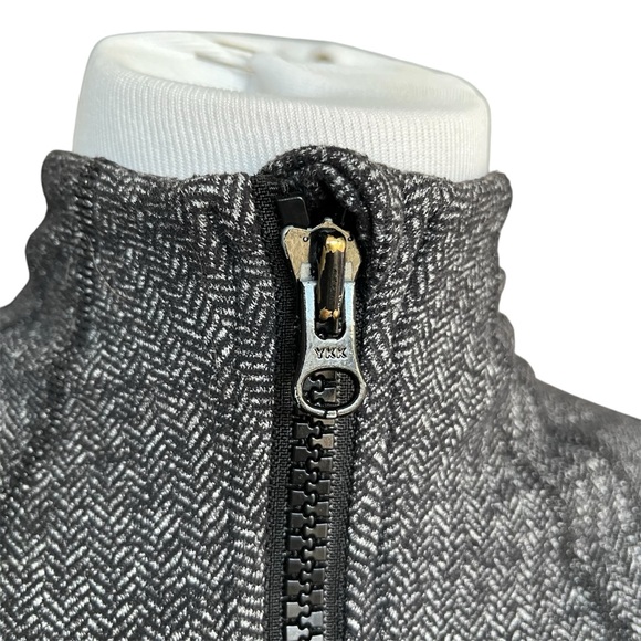 Lululemon Define Jacket Heathered Herringbone Black Women’s 6 - Picture 9 of 13